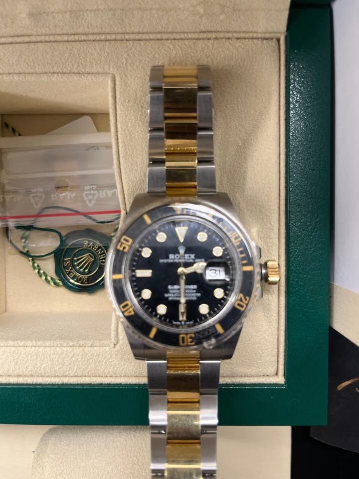 Rolex | Submariner | 126610LN | Gold/Steel | 41 x 40 mm | Steel | Black | Automatic
