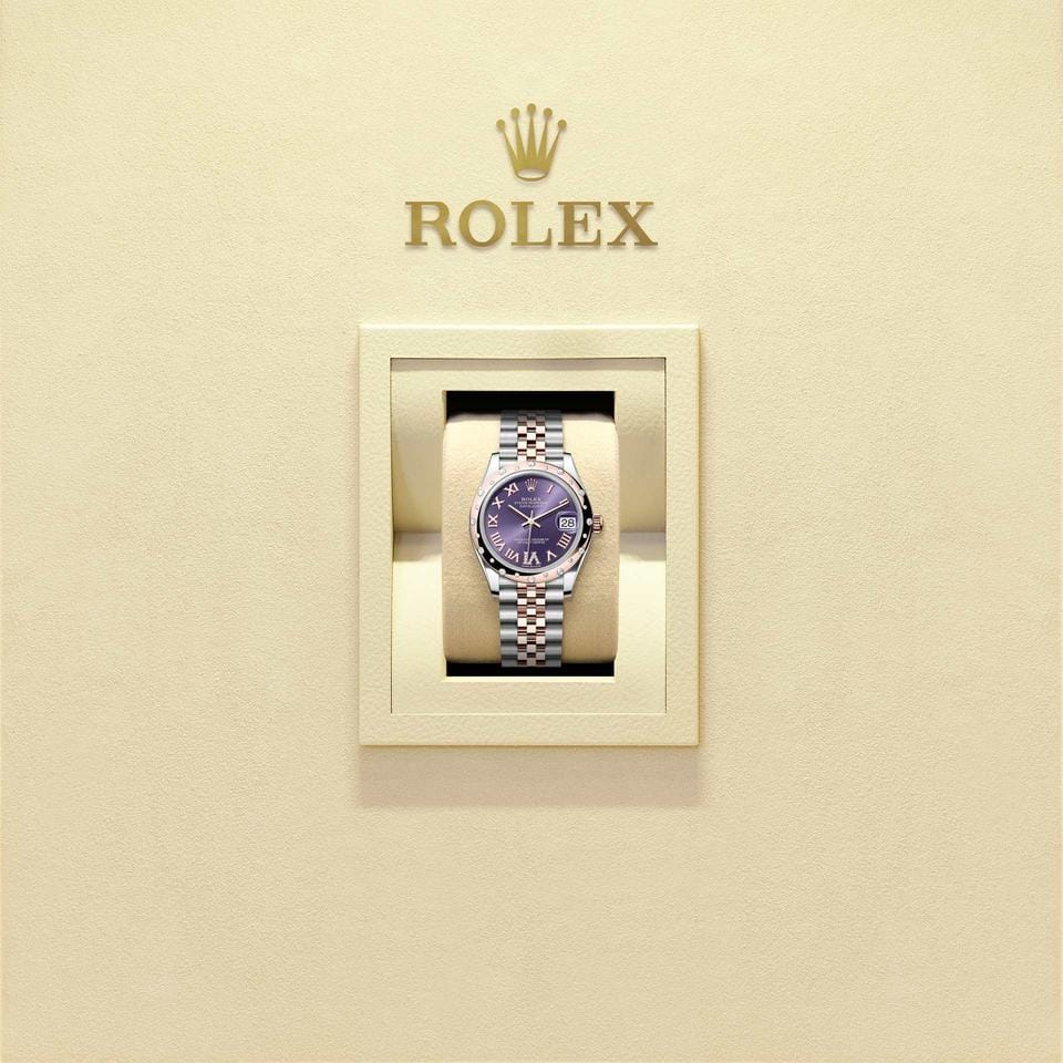 Rolex | Datejust | 2025 | Gold/Steel | 31 mm | Purple | Automatic