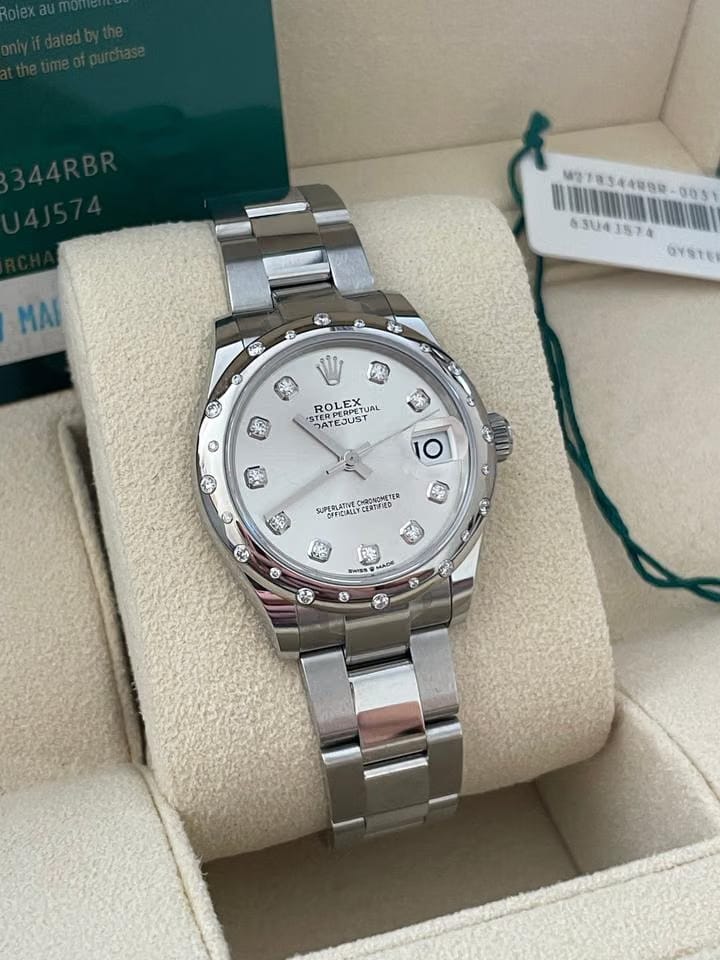 Rolex | Datejust | 278344RBR | 31 mm | Steel | Silver | Automatic