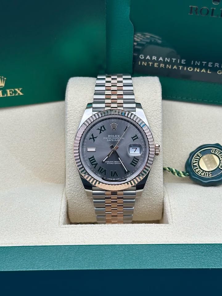 Rolex | Datejust | 126331 | Gold/Steel | 40 mm | Gold/Steel | Grey | Automatic