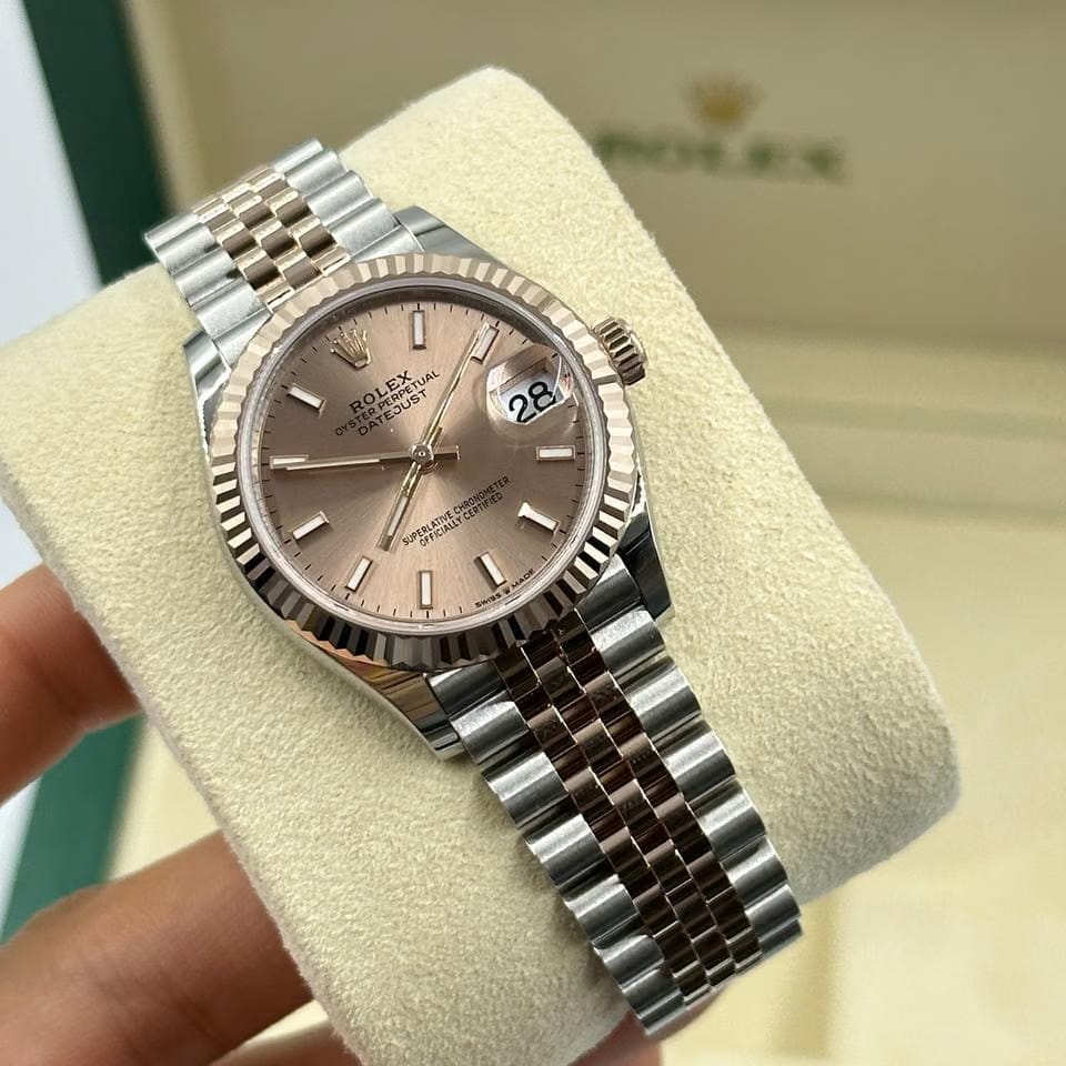 Rolex | Datejust | 278271 PINK INDEX JUB | Gold/Steel | 31 x 37 mm | Gold/Steel | Pink | Automatic