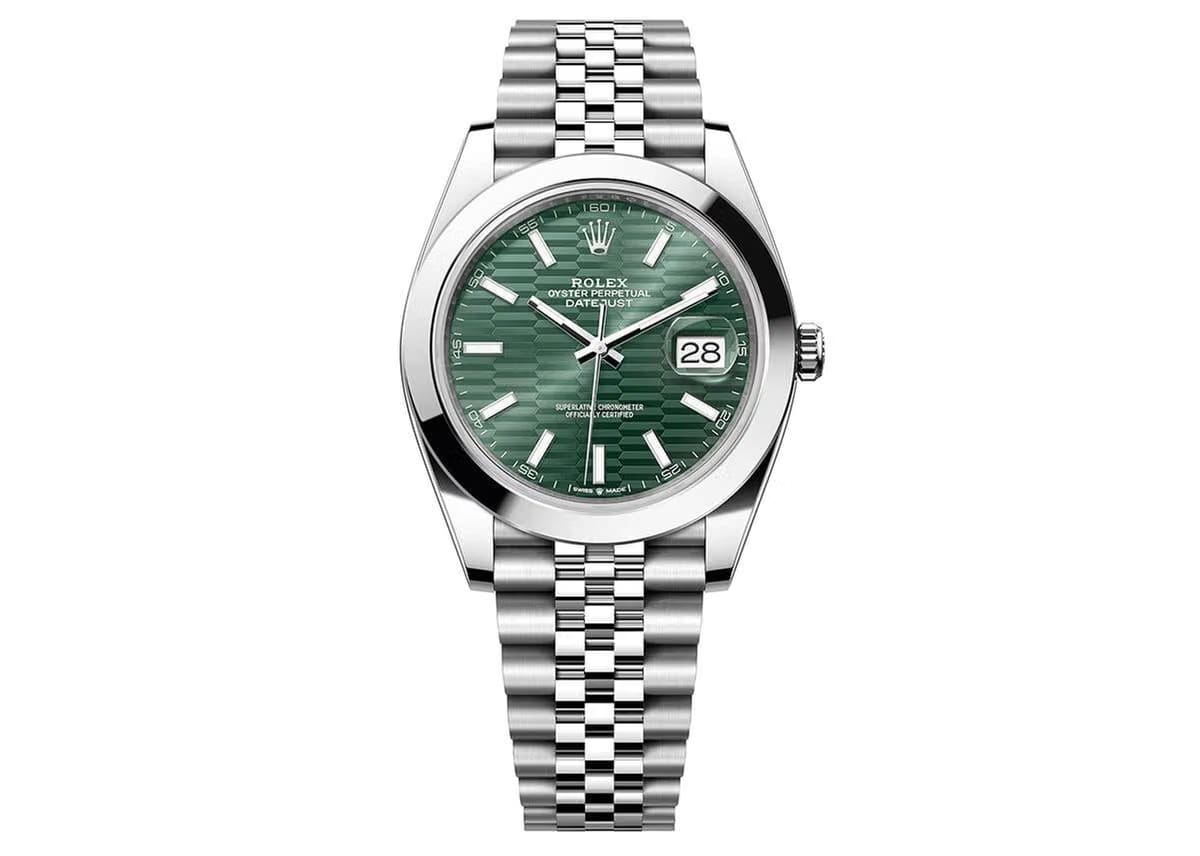 Rolex | Datejust | M126300-0022 | Steel | 41 mm | Steel | Green | Automatic
