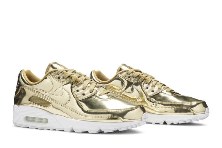 Wmns Air Max 90 'Metallic Pack - Gold'
