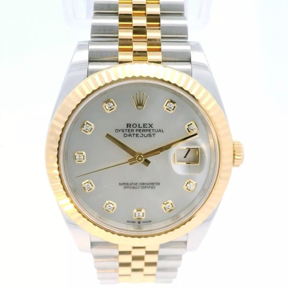 Rolex | Datejust | 126333 | Gold/Steel | 41 mm | Gold/Steel | Mother of pearl | Automatic