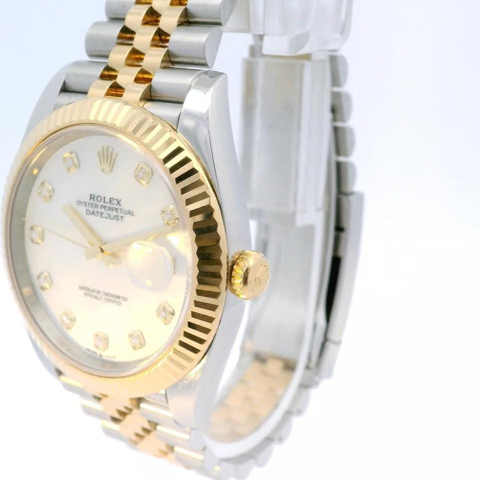 Rolex | Datejust | 126333 | Gold/Steel | 41 mm | Gold/Steel | Mother of pearl | Automatic