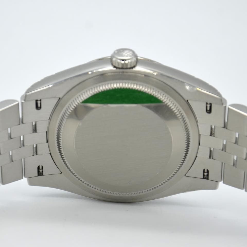 Rolex | Datejust | 126234-0027 | White gold | 36 mm | Steel | Black | Automatic