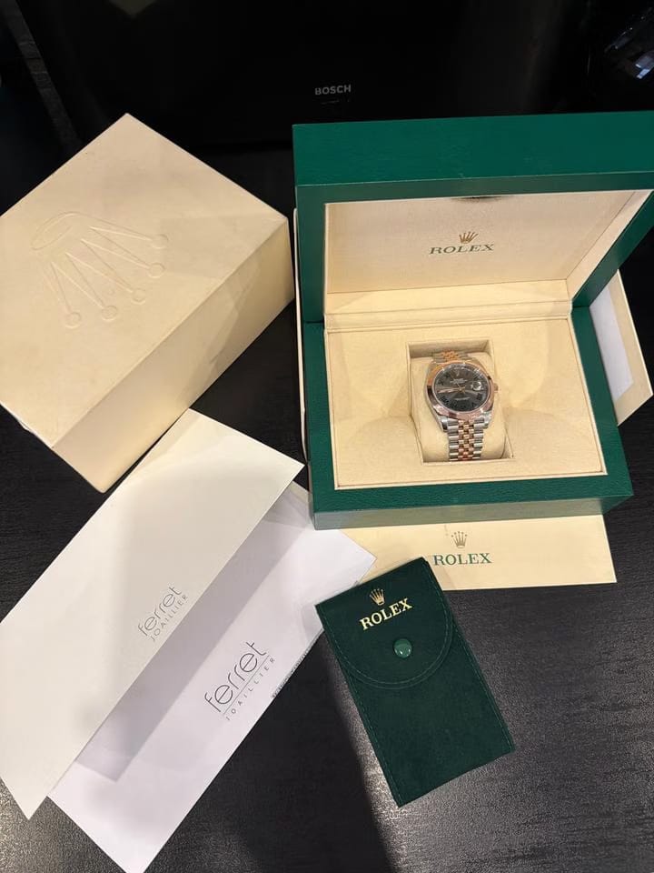 Rolex | Datejust | 126331, 126301 | Gold/Steel | 41 mm | Gold/Steel | Grey | Automatic
