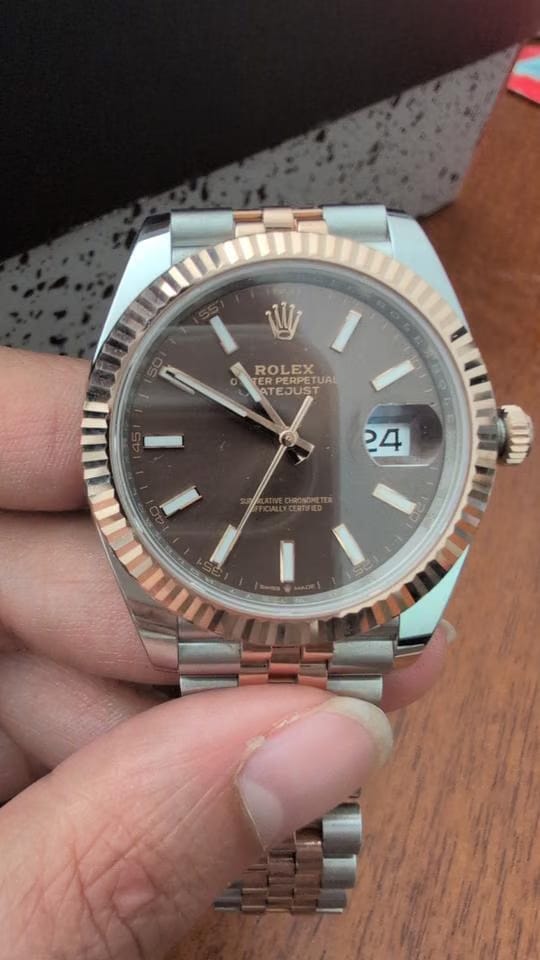 Rolex | Datejust | 126331 | Rose gold | 41 mm | Rose gold | Automatic