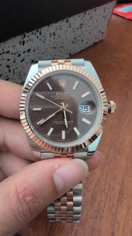 Rolex | Datejust | 126331 | Rose gold | 41 mm | Rose gold | Automatic