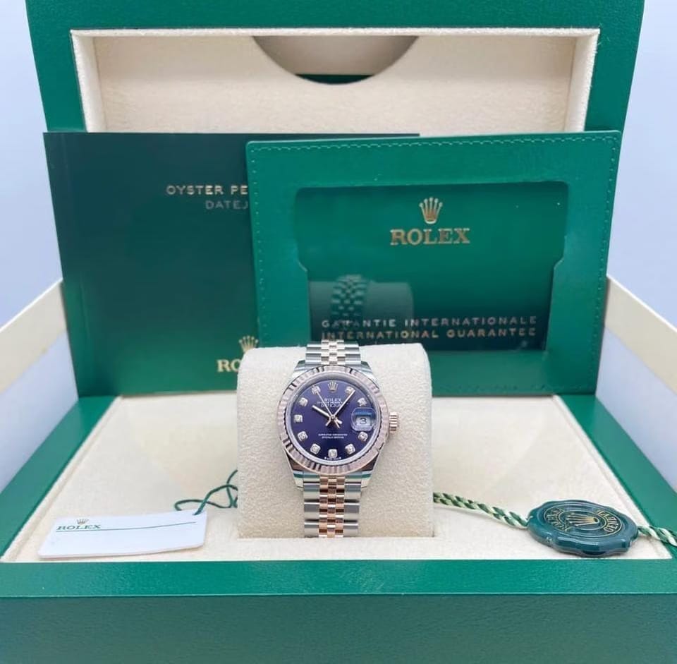 Rolex | Datejust | 279171 | Steel | 28 mm | Gold/Steel | Purple | Automatic