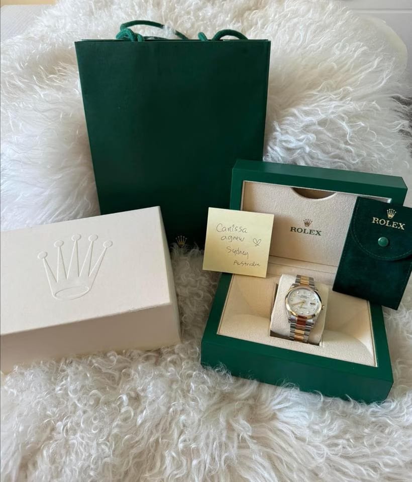 Rolex | Datejust | 126233 | Gold/Steel | 36 mm | Yellow gold | Mother of pearl | Automatic