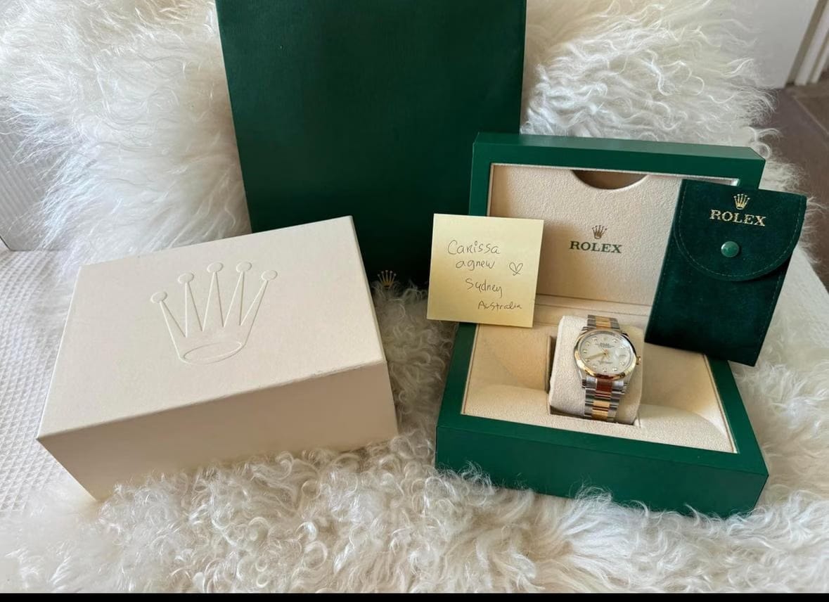 Rolex | Datejust | 126233 | Gold/Steel | 36 mm | Yellow gold | Mother of pearl | Automatic