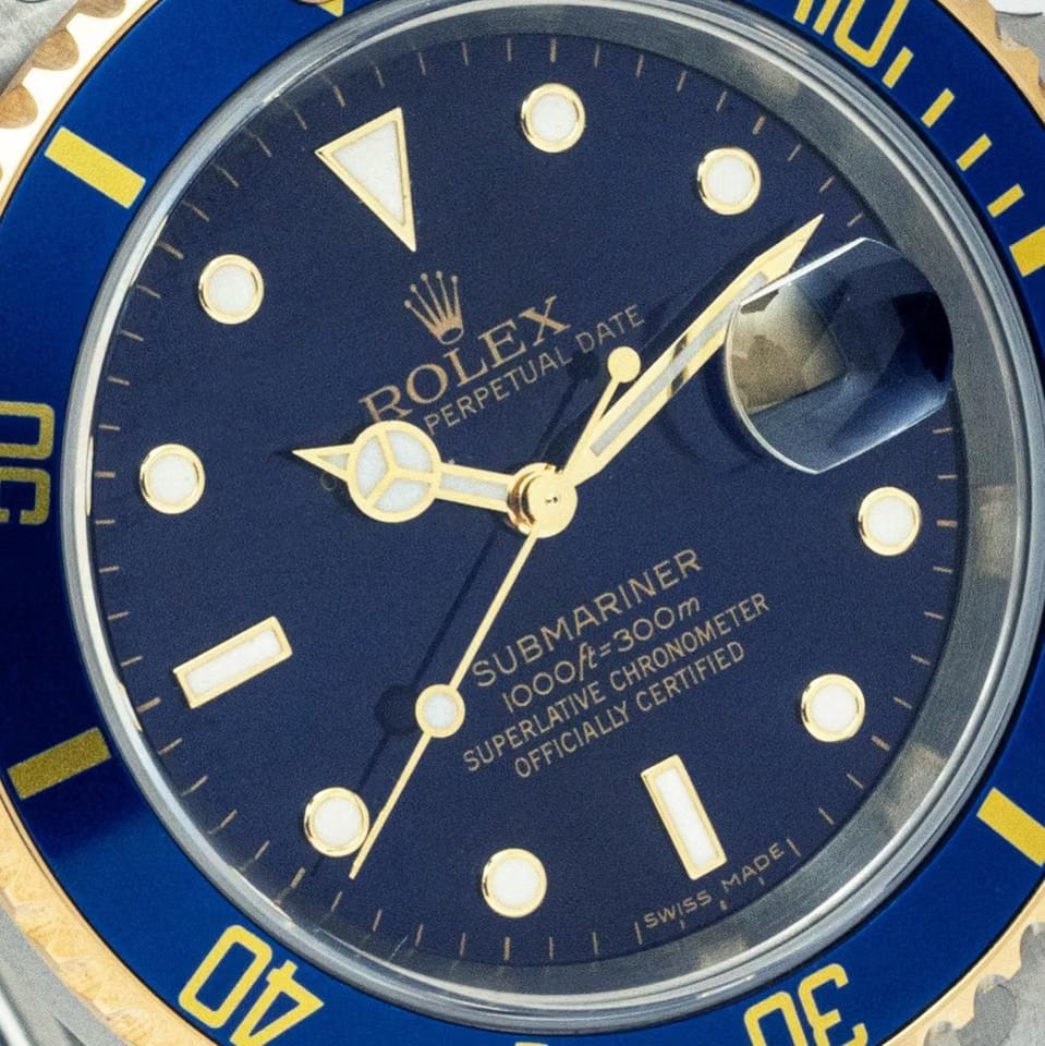 Rolex | Submariner | Rolex Submariner Date 16613 | Gold/Steel | 40 mm | Gold/Steel | Blue | Automatic