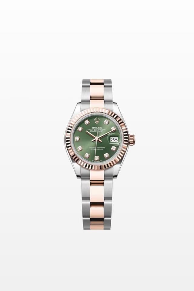 Rolex | Datejust | 279171 | Steel | 28 mm | Gold/Steel | Green | Automatic