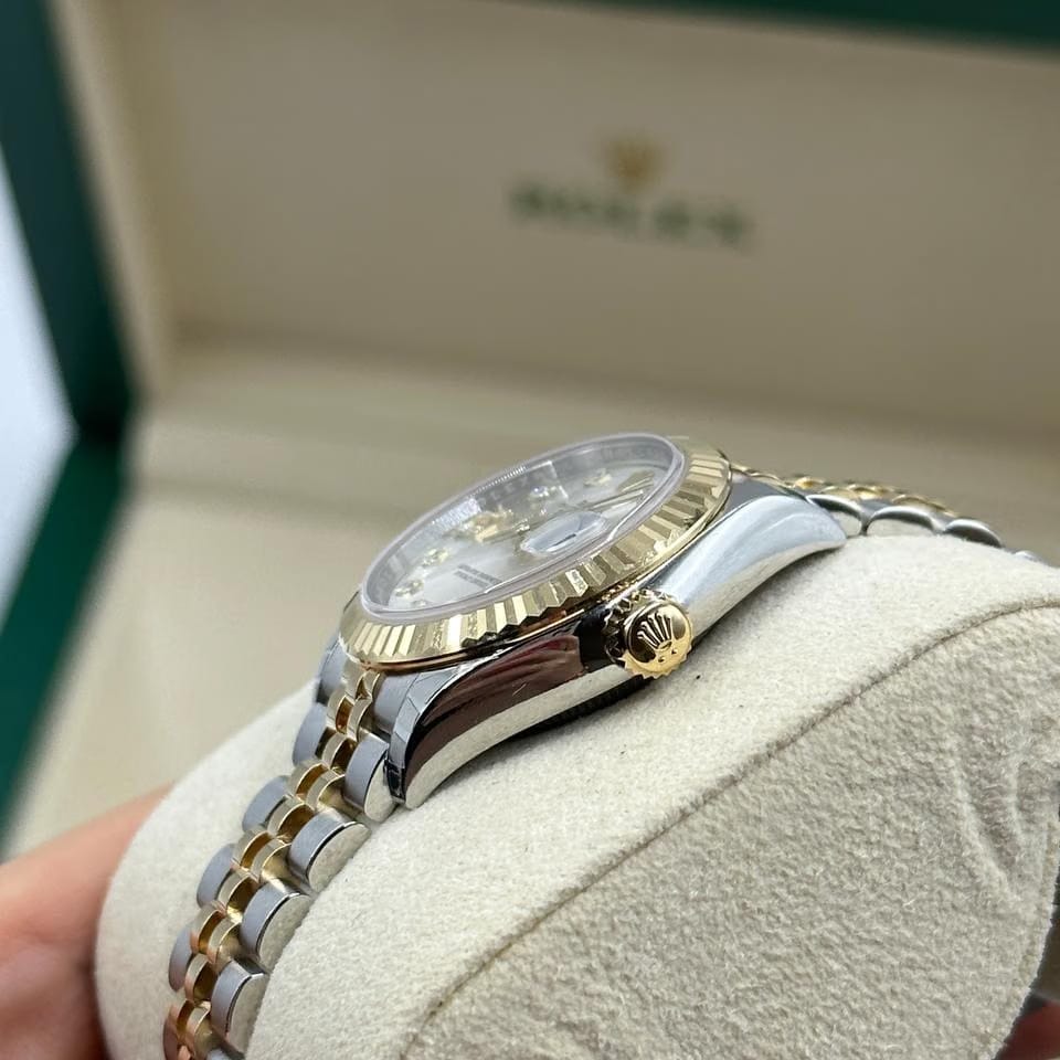Rolex | Datejust | 279173 silver star DIAMONDS JUB | Gold/Steel | 28 mm | Gold/Steel | Silver | Automatic