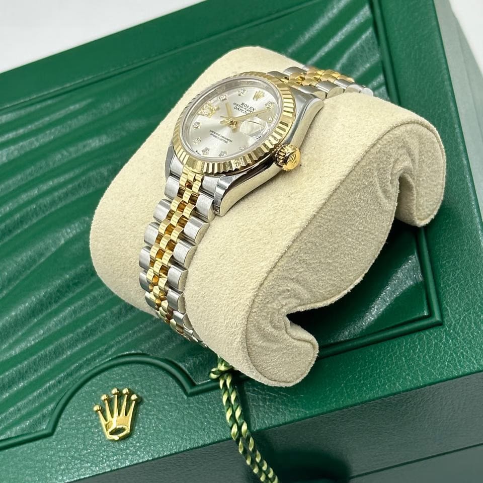 Rolex | Datejust | 279173 silver star DIAMONDS JUB | Gold/Steel | 28 mm | Gold/Steel | Silver | Automatic
