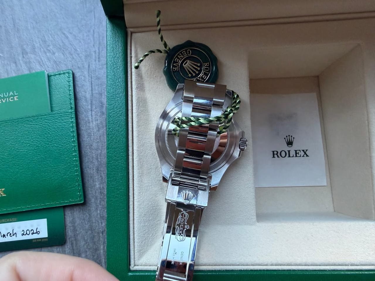 Rolex | Yacht-Master | 268621 | Platinum | 37 mm | Gold/Steel | Grey | Automatic