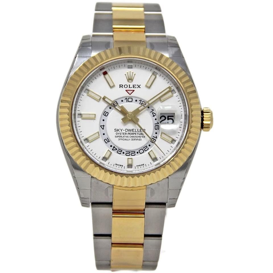 Rolex | Sky-Dweller | 326933 | Steel | 42 mm | Gold/Steel | White | Automatic