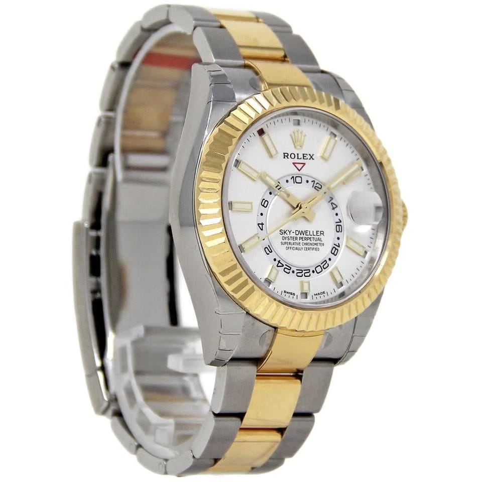 Rolex | Sky-Dweller | 326933 | Steel | 42 mm | Gold/Steel | White | Automatic