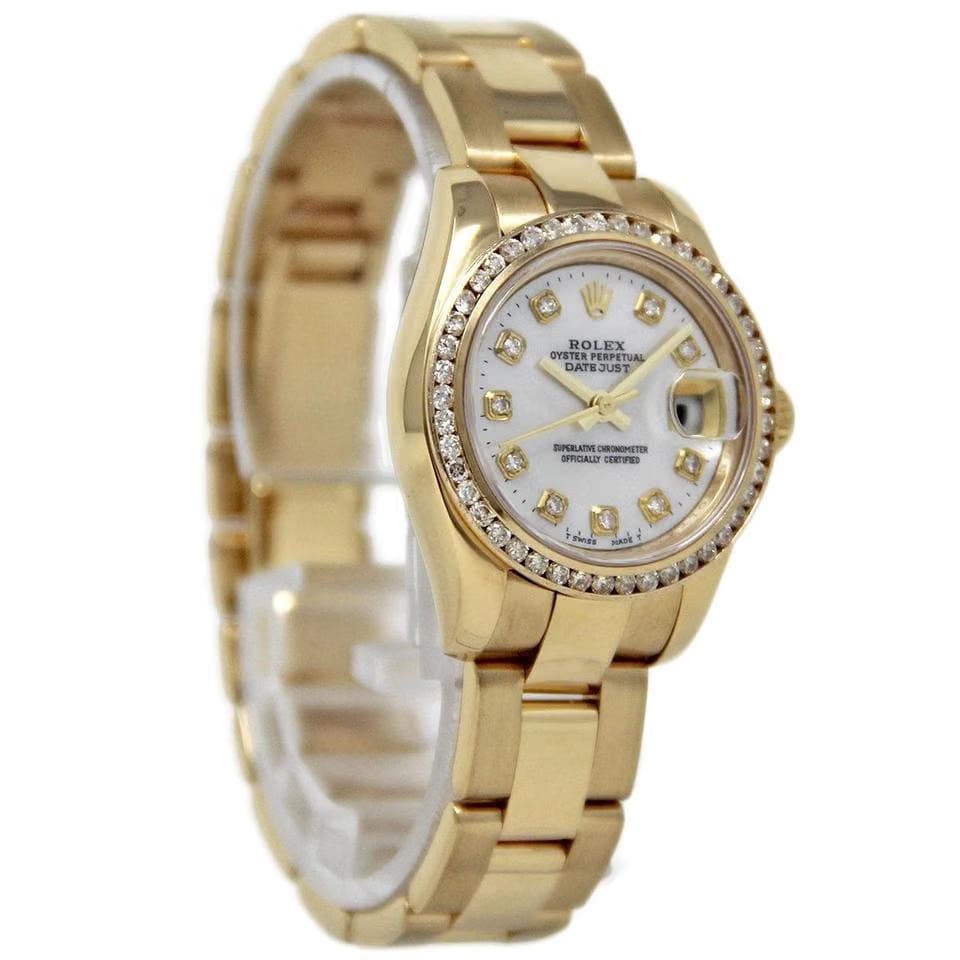 Rolex | Datejust | 179178 | Yellow gold | 26 mm | Yellow gold | Mother of pearl | Automatic