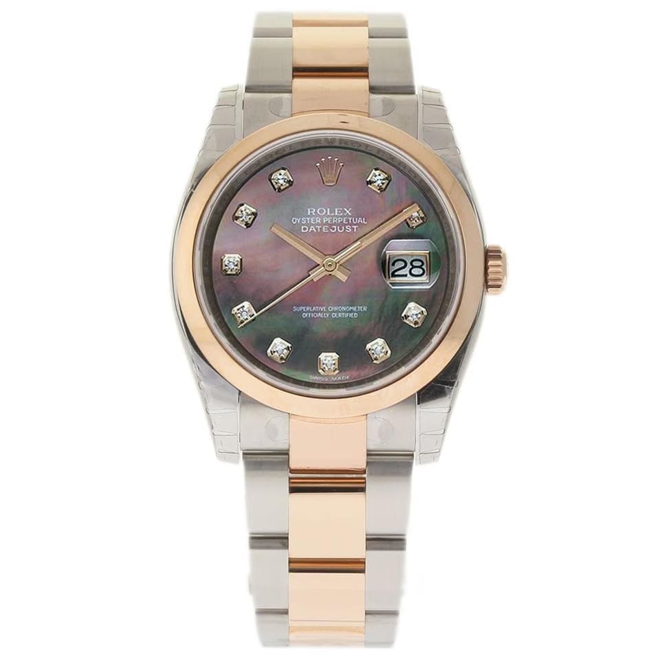 Rolex | Datejust | 116201 | Steel | 36 mm | Gold/Steel | Mother of pearl | Automatic