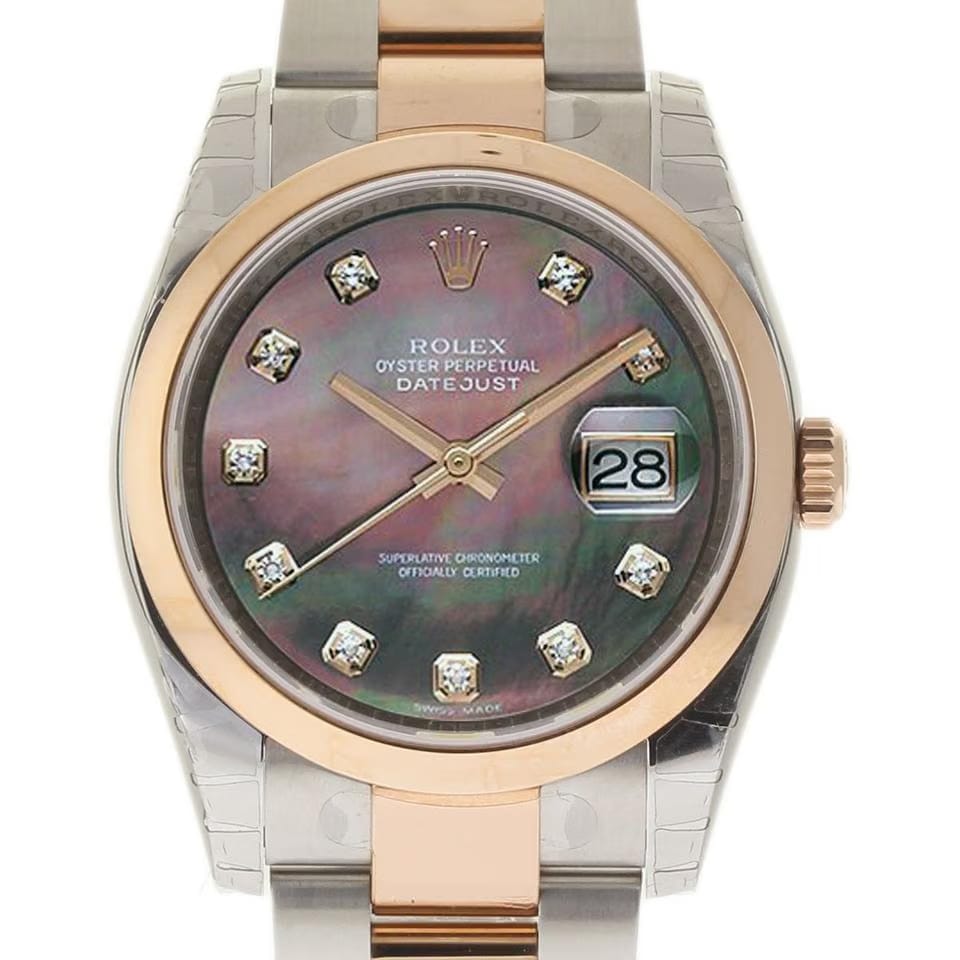 Rolex | Datejust | 116201 | Steel | 36 mm | Gold/Steel | Mother of pearl | Automatic