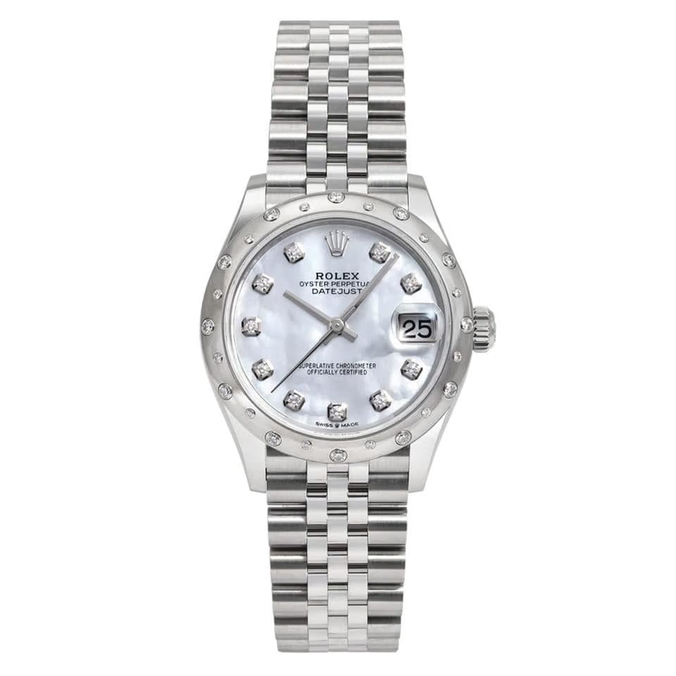 Rolex | Datejust | 278344RBR | Gold/Steel | 31 mm | Mother of pearl | Automatic