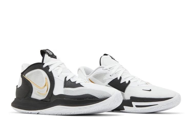 Kyrie Low 5 White Black Metallic Gold