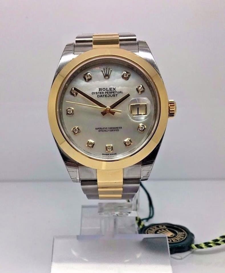 Rolex | Datejust | 126303 | Gold/Steel | 41 mm | Gold/Steel | Mother of pearl | Automatic
