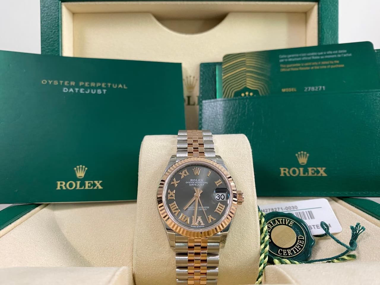 Rolex | Datejust | 278271 | Gold/Steel | 40 mm | Gold/Steel | Grey | Automatic