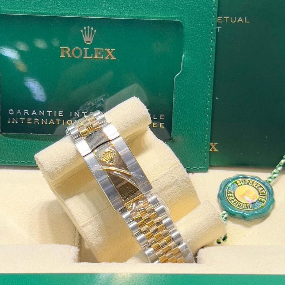 Rolex | Datejust | 126333 | Gold/Steel | 41mm mm | Gold/Steel | Black | Automatic