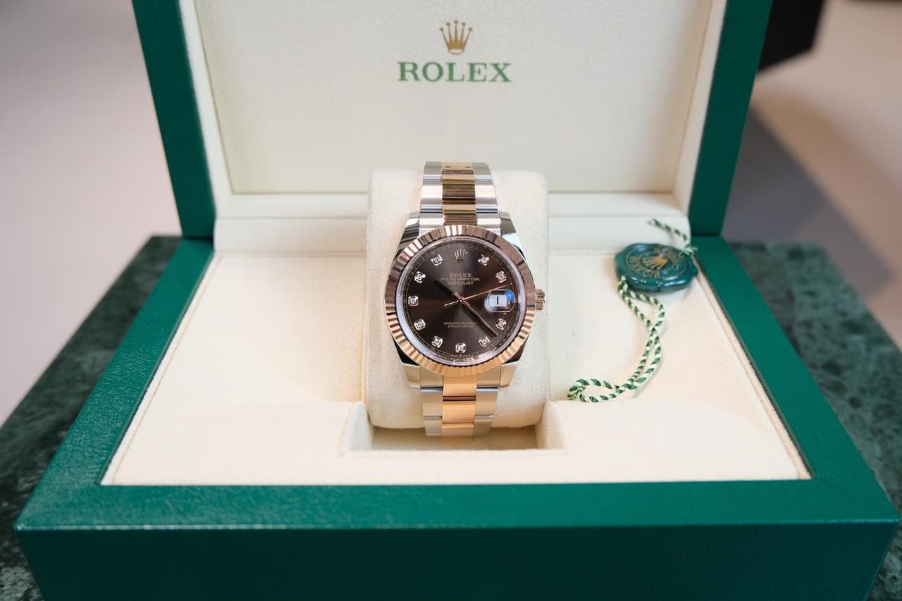 Rolex | Datejust | 126331 | Gold/Steel | Gold/Steel | Brown | Automatic