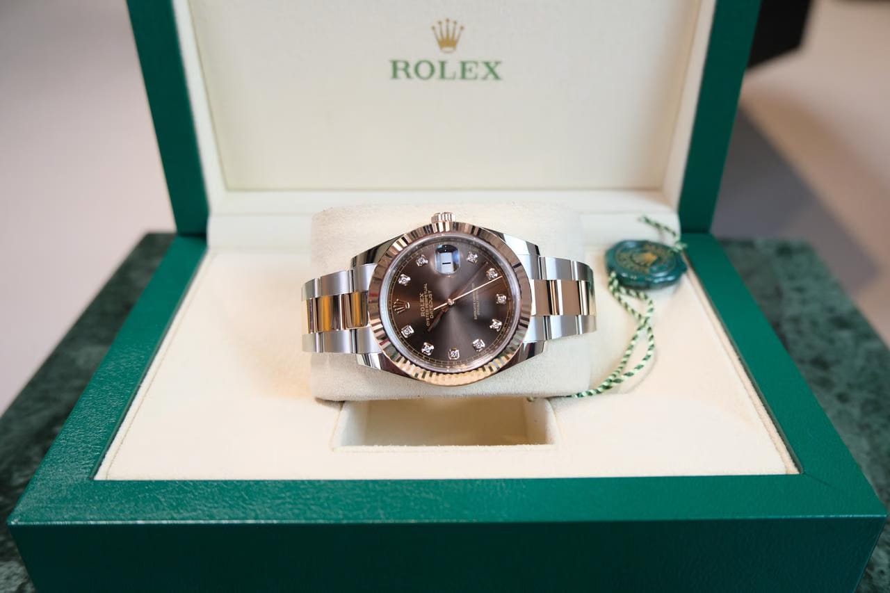 Rolex | Datejust | 126331 | Gold/Steel | Gold/Steel | Brown | Automatic
