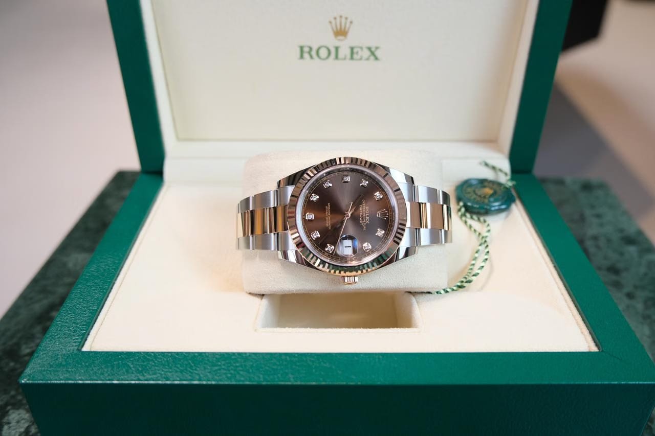 Rolex | Datejust | 126331 | Gold/Steel | Gold/Steel | Brown | Automatic