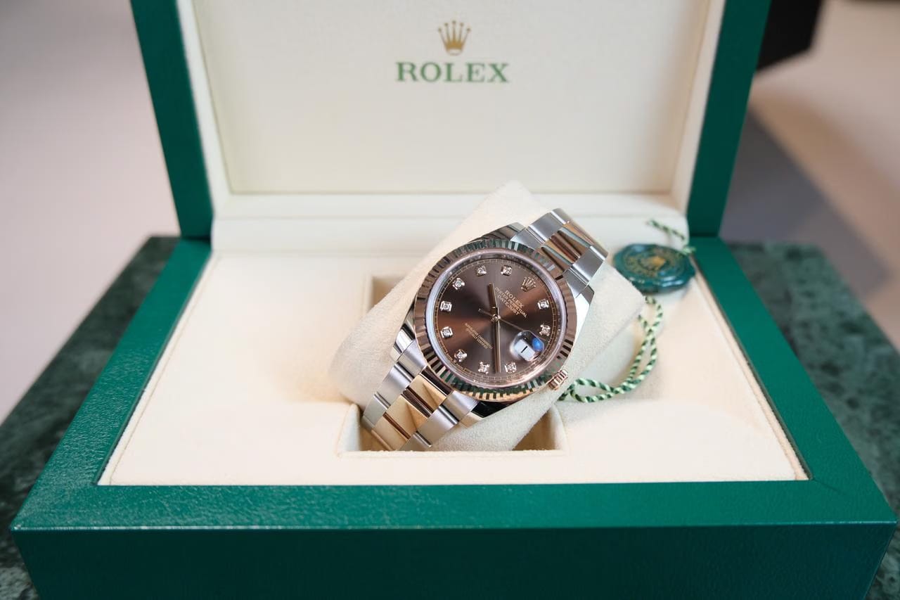 Rolex | Datejust | 126331 | Gold/Steel | Gold/Steel | Brown | Automatic