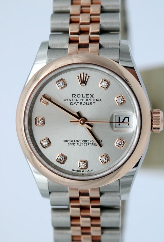 Rolex | Datejust | 278241 | 31 mm | Gold/Steel | Silver | Automatic