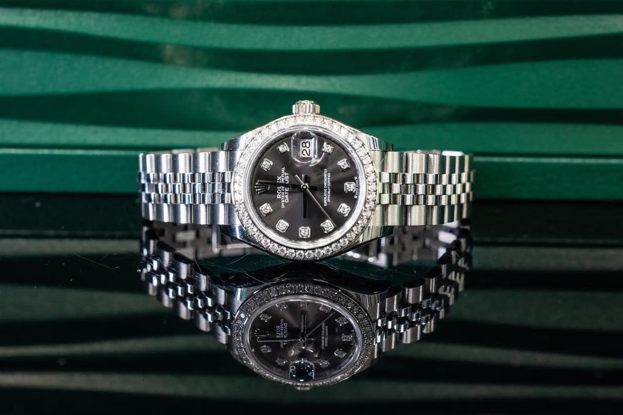 Rolex | Datejust | 279384RBR | Steel | 28 mm | Steel | Grey | Automatic