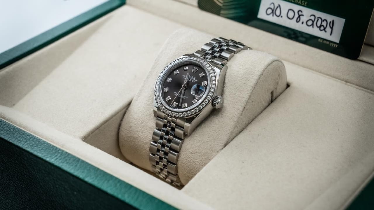 Rolex | Datejust | 279384RBR | Steel | 28 mm | Steel | Grey | Automatic