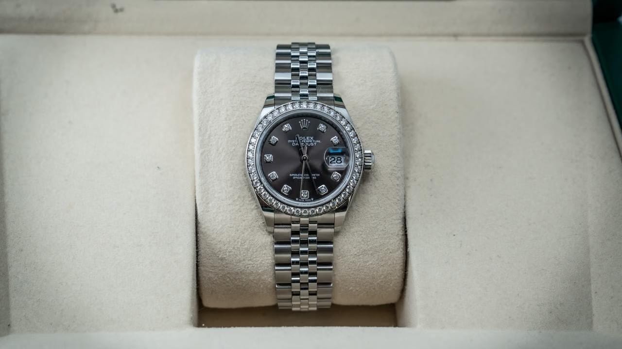 Rolex | Datejust | 279384RBR | Steel | 28 mm | Steel | Grey | Automatic