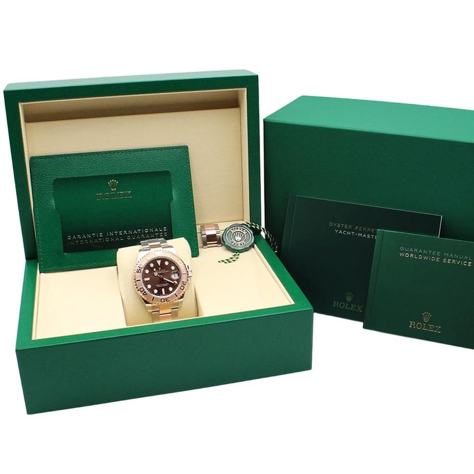 Rolex | Yacht-Master | 268621 | Rose gold and steel | 37.0 mm | Brown | Automatic