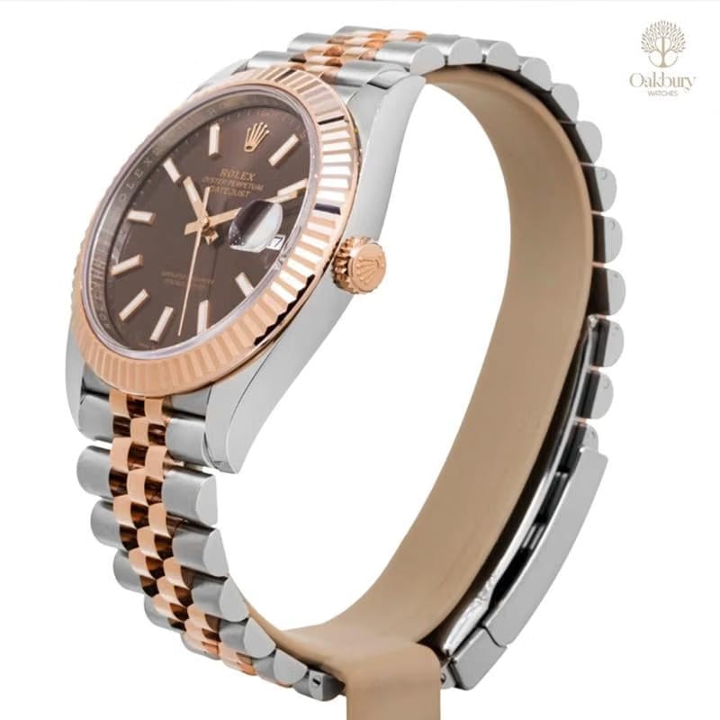 Rolex | Datejust | 126331 | Steel | 41 mm | Steel | Brown | Automatic