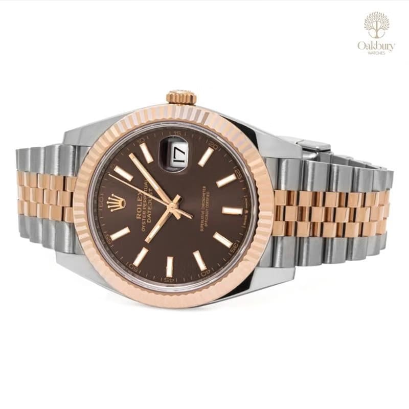 Rolex | Datejust | 126331 | Steel | 41 mm | Steel | Brown | Automatic