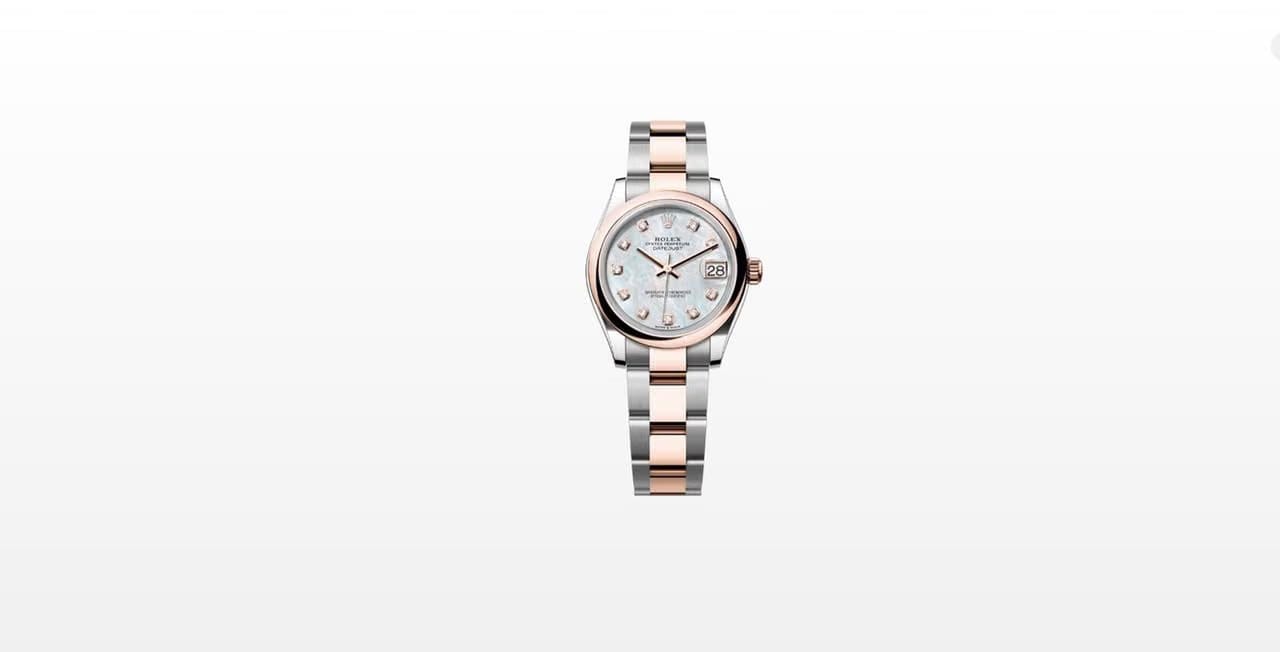Rolex | Datejust | 278241 | Gold/Steel | 31 mm | Gold/Steel | Mother of pearl | Automatic