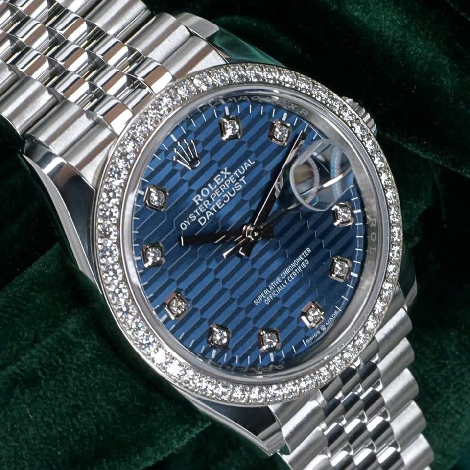 Rolex | Datejust | 126284RBR | Steel | 36 mm | Steel | Blue | Automatic
