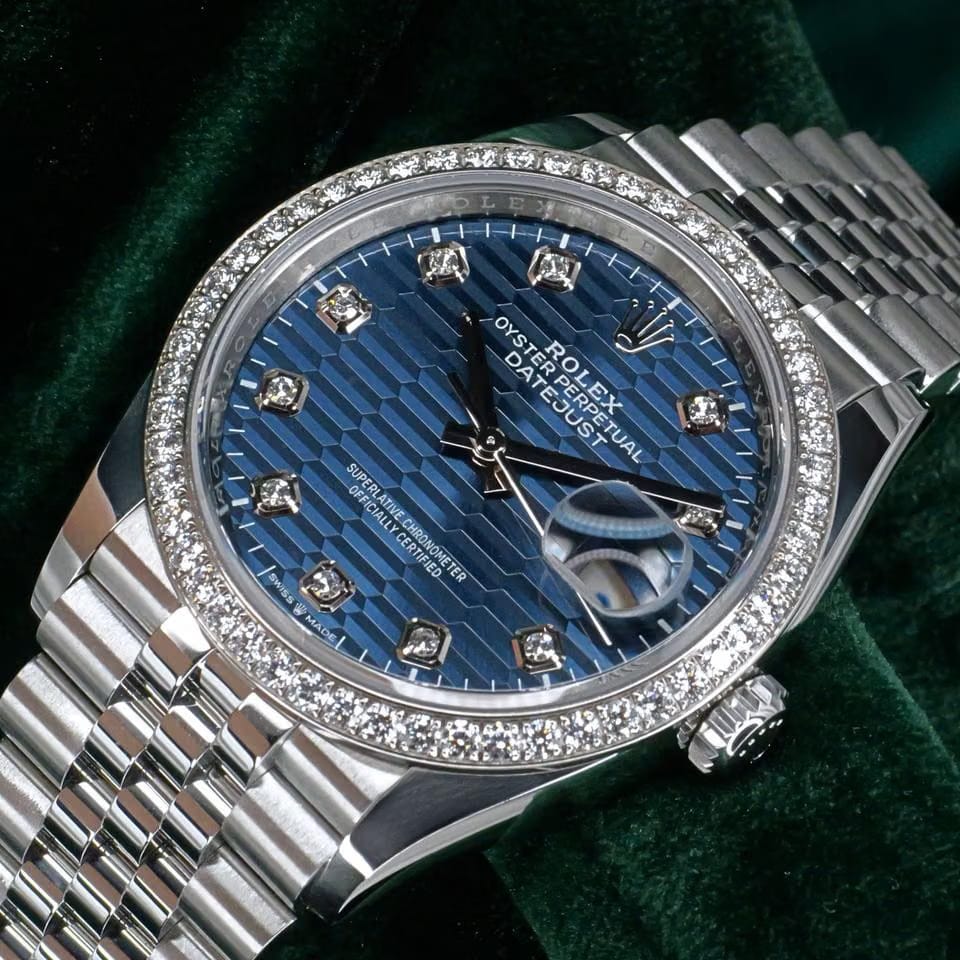 Rolex | Datejust | 126284RBR | Steel | 36 mm | Steel | Blue | Automatic