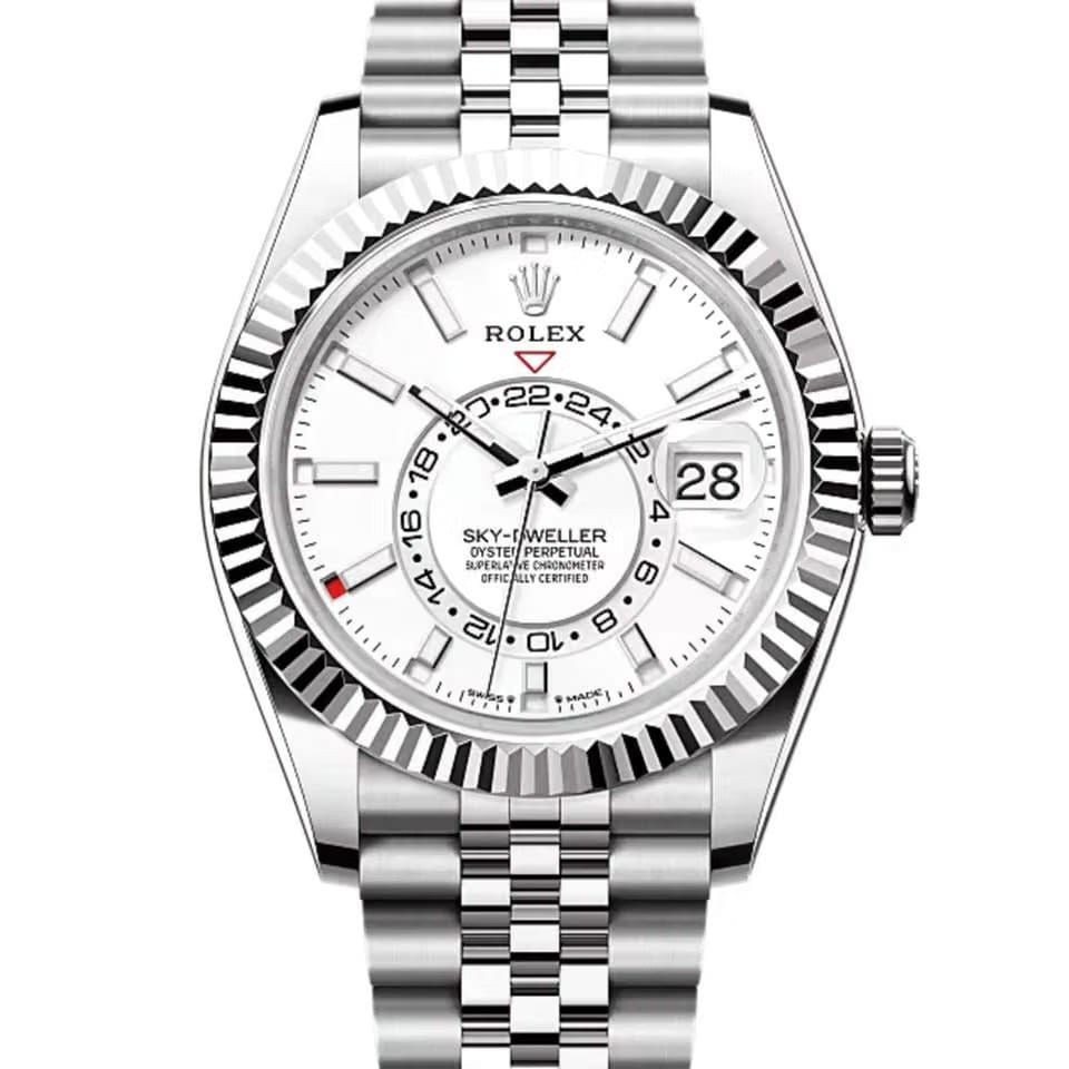 Rolex | Sky-Dweller | 336934 | Gold/Steel | 42 mm | Steel | White | Automatic