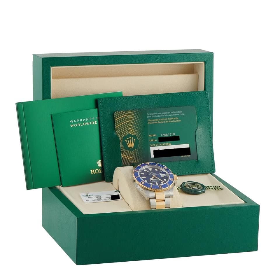 Rolex | Submariner | 126613LB | Gold/Steel | 41 mm | Blue | Automatic