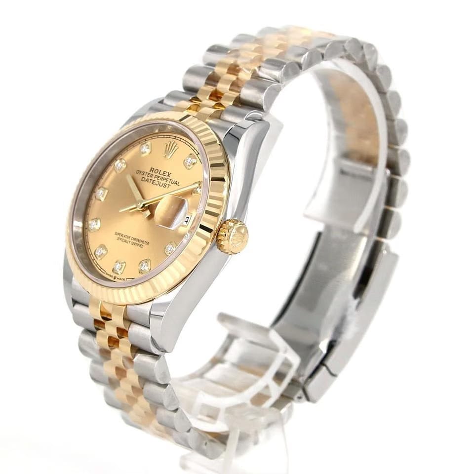 Rolex | Datejust | 126233g | Yellow Gold And Steel | 36 Mm | Gold/Steel | Automatic
