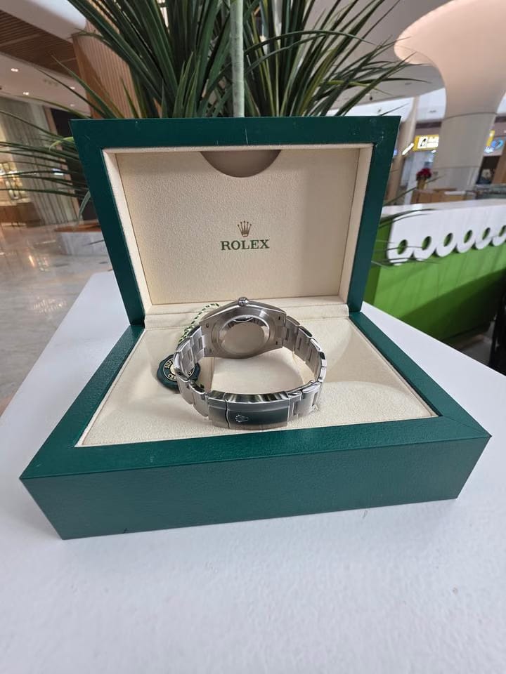 Rolex | Oyster Perpetual | 124300 | Steel | 41 mm | Steel | Turquoise | Automatic
