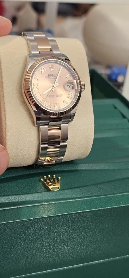 Rolex | Datejust | 278271 | Rose gold and steel | 31 x 37 mm | Rose gold | Pink | Automatic